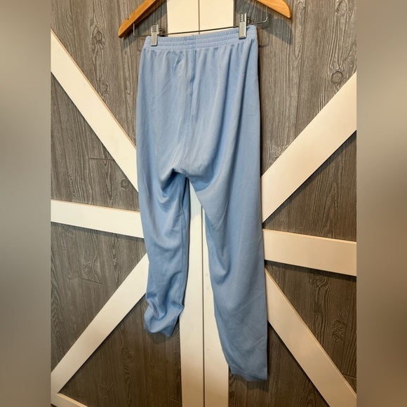 B059. Columbia Sportswear Pants Blue Waffle Weave Joggers Womens M - Picture 5 of 5